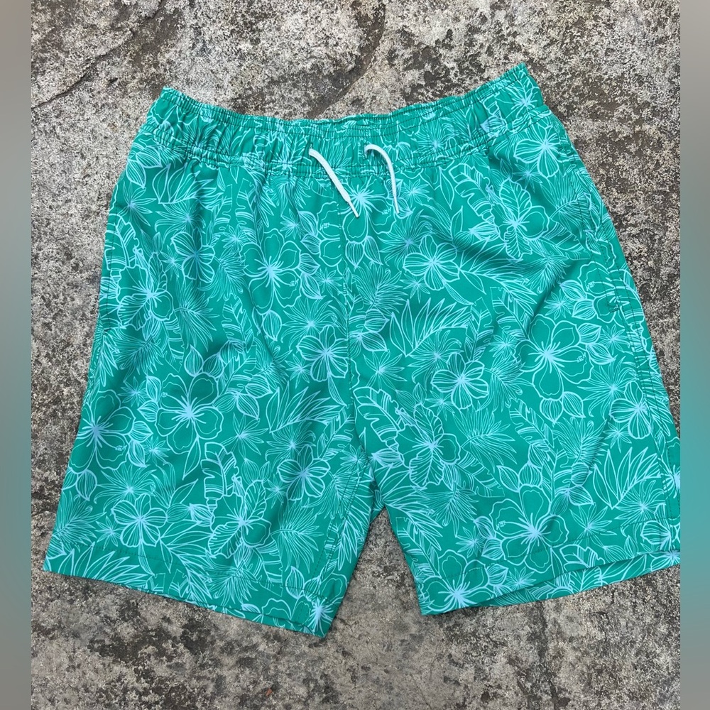 CrewCuts Floral Swim Trunks 12
